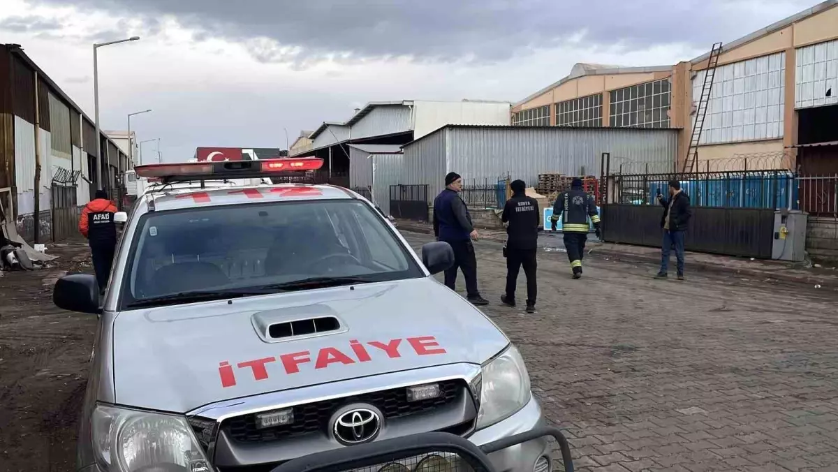 Konya\'da Amonyak Gazı Sızıntısı