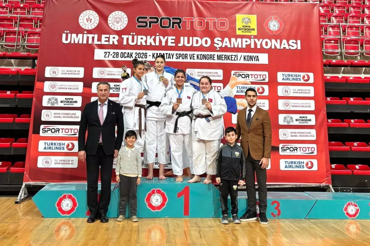 Salihli Judocuları Judo Şampiyonası\'nda Başarı Elde Etti