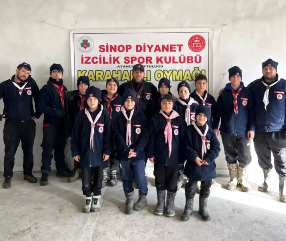 Sinop\'ta Kış İzcilik Kampı Düzenlendi