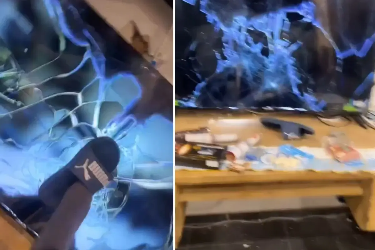 Takımı son saniyede Şampiyonlar Ligi\'nden elenen taraftar delirdi