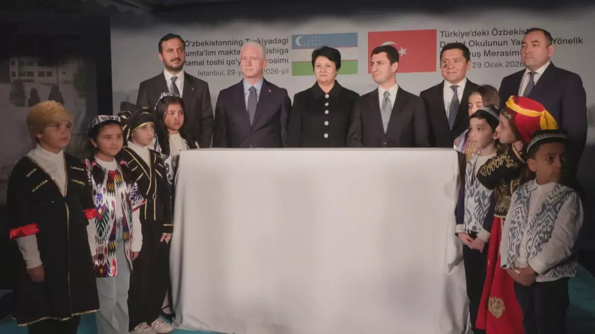 Türkiye-Özbekistan Eğitim İşbirliği Töreni