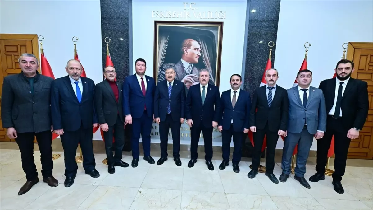 Destici, Eskişehir Valisi Yılmaz\'ı Ziyaret Etti