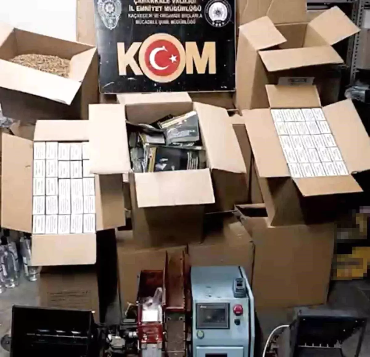 Çanakkale\'de Kaçakçılıkla Mücadele Operasyonu