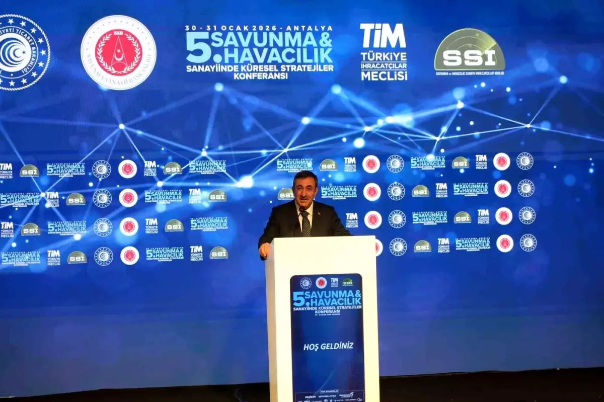 Cumhurbaşkanı Yardımcısı Yılmaz: "Geçmişte paramızı ödediğimiz halde alamadığımız ürünleri bugün dünyaya satıyoruz"