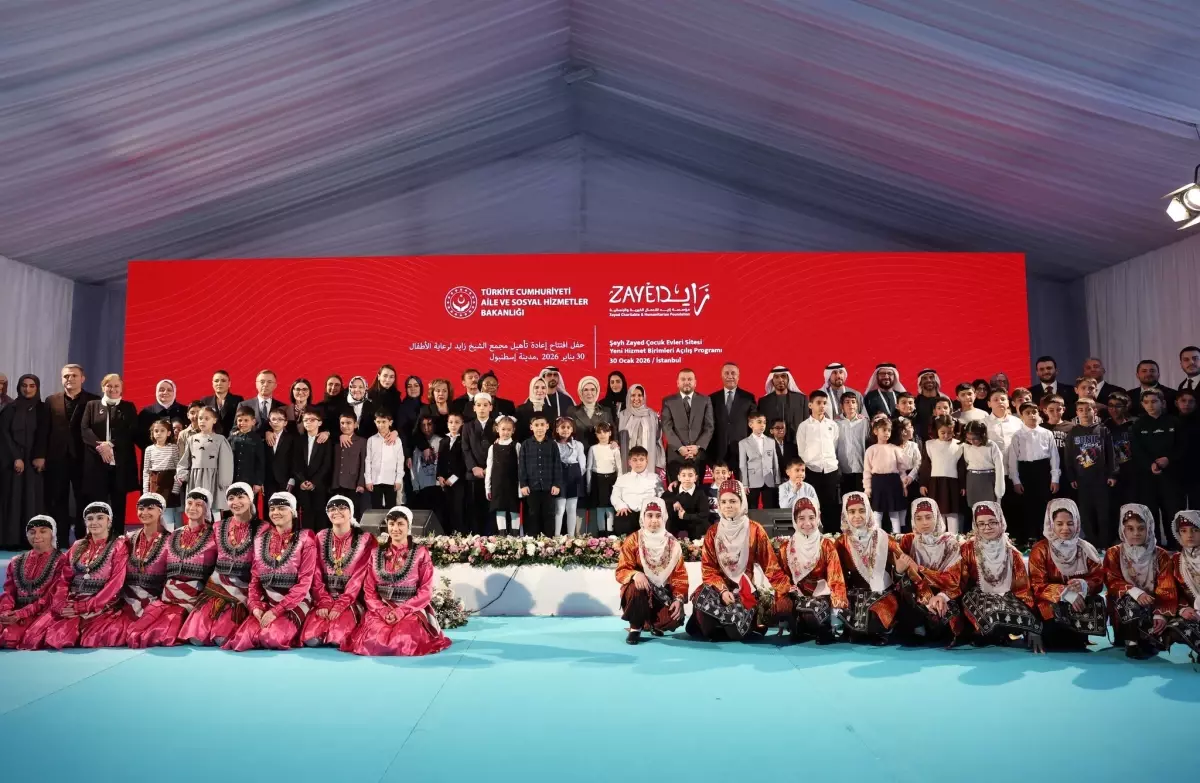 Emine Erdoğan: Şeyh Zayed Çocuk Evleri Sitesi Ek Yaşam Birimleri\'nin hayırlı olmasını diliyorum