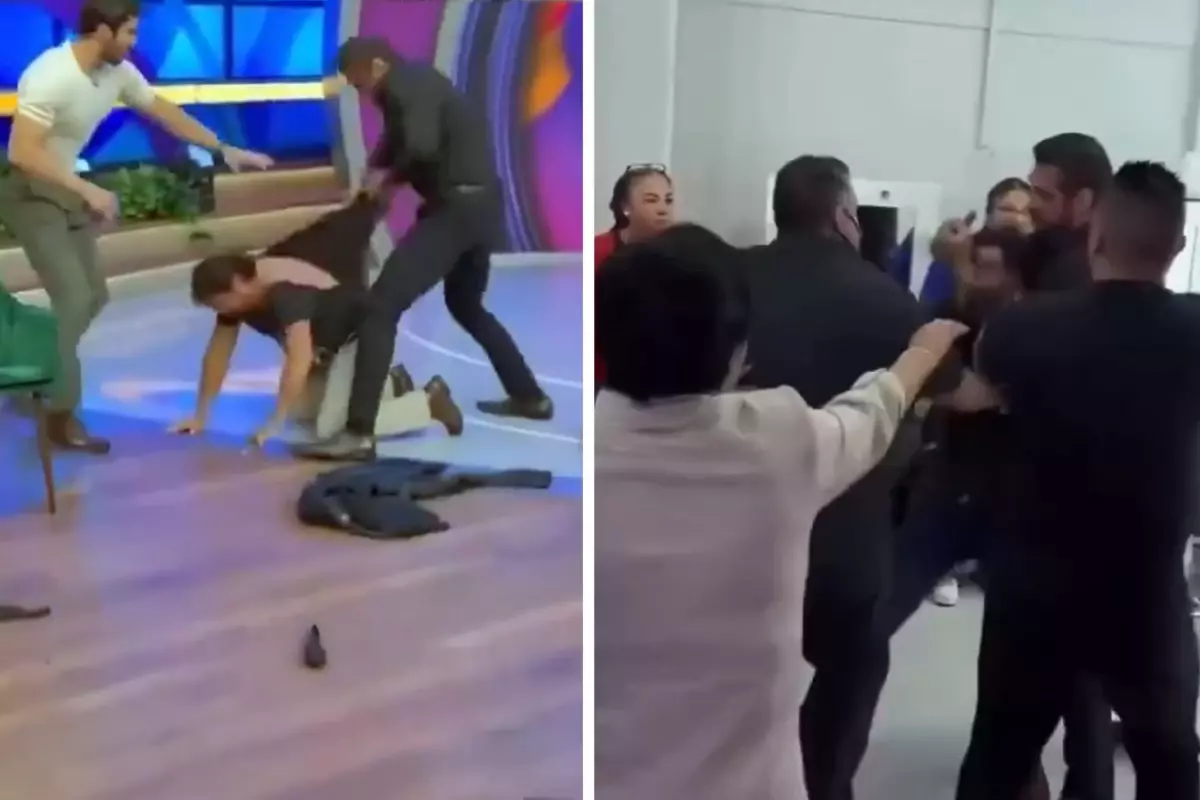 Eski WWE şampiyonu, canlı yayında konukları ve yayın ekibini dövdü