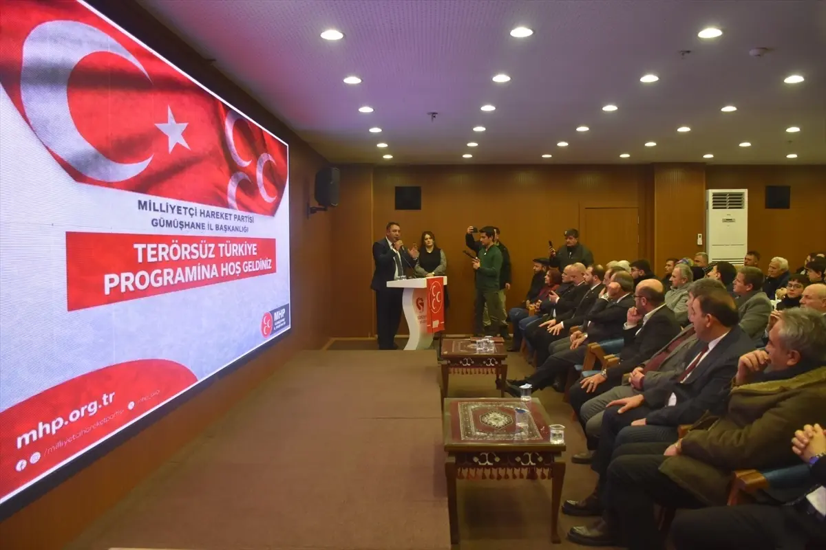 MHP\'den Terörsüz Türkiye Toplantısı