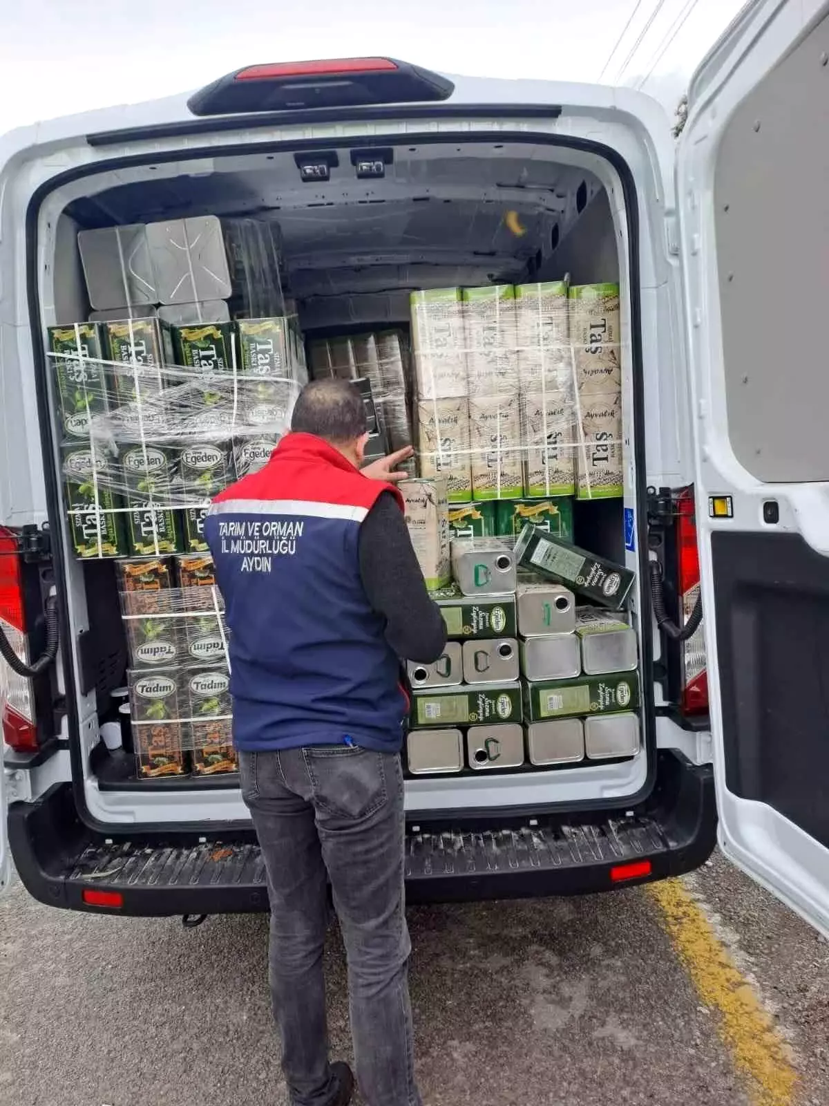 Köşk\'te Sahte Zeytinyağı Operasyonu