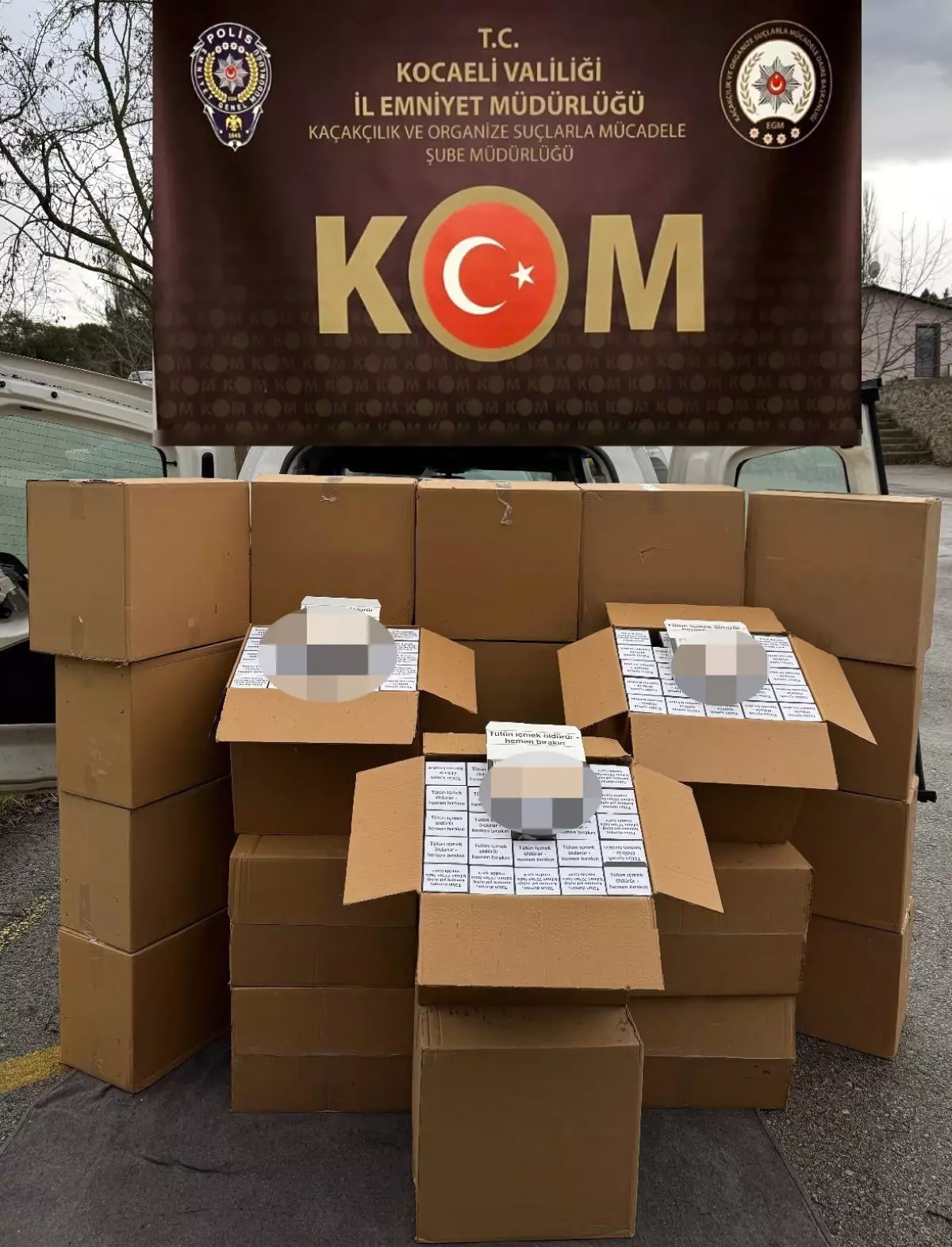 Kocaeli\'nde 300 Bin Boş Makaron Ele Geçirildi