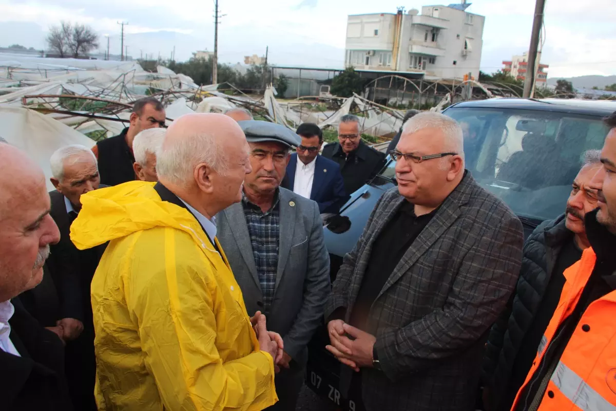 Kumluca\'da Tarım Üreticilerine Yardım Talebi