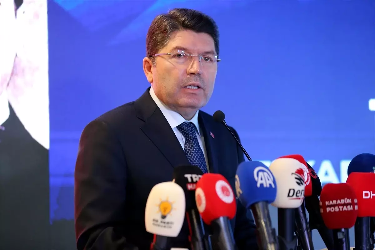 Adalet Bakanı Yılmaz Tunç, Karabük\'te konuştu Açıklaması