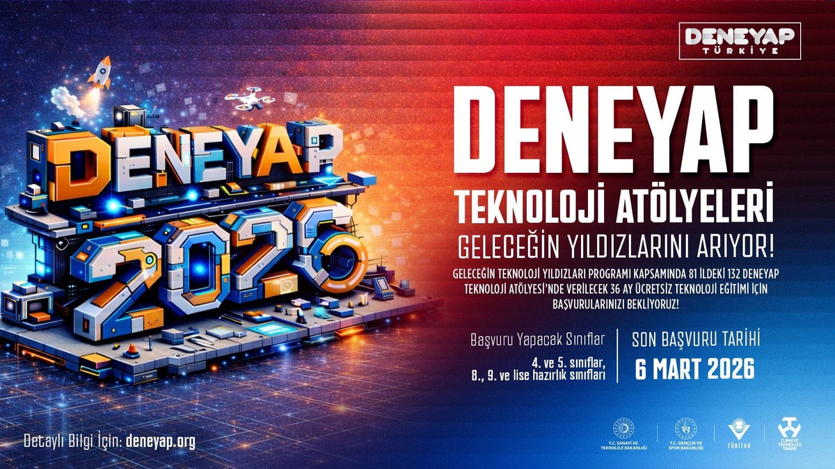 DENEYAP Sınavı Başvuruları Başladı