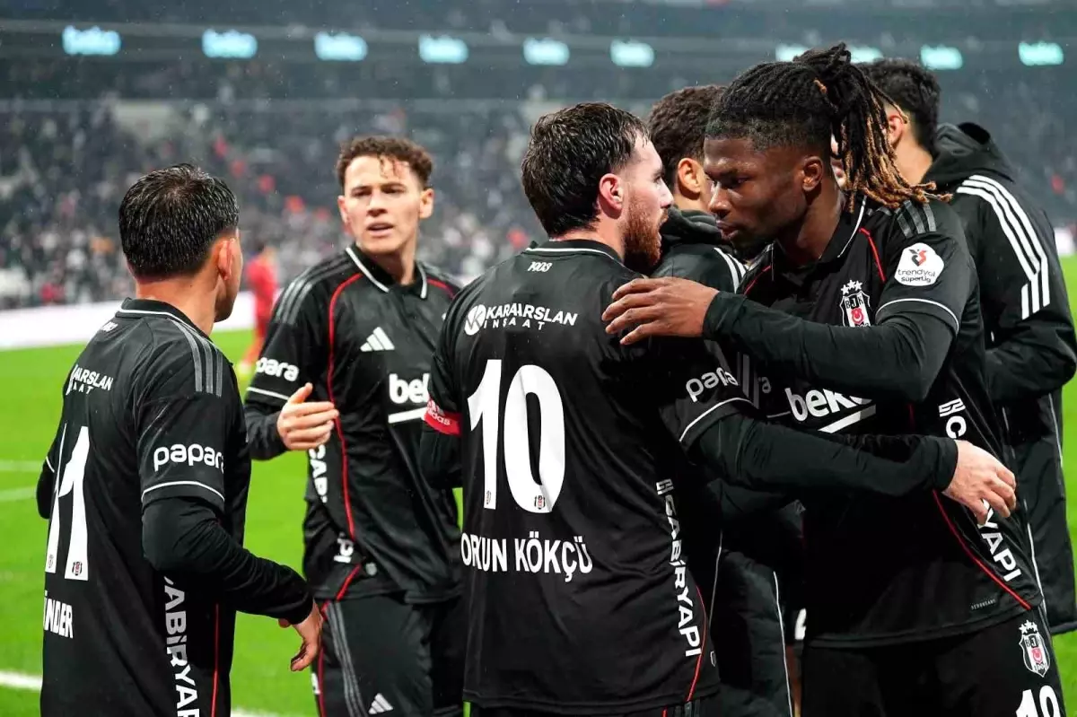 Beşiktaş, Konyaspor\'u Yendi