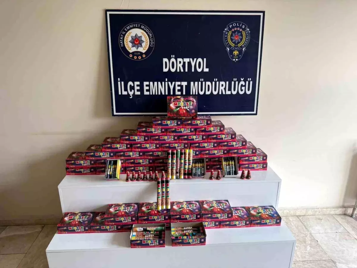 Dörtyol\'da Patlayıcı Madde Denetimi