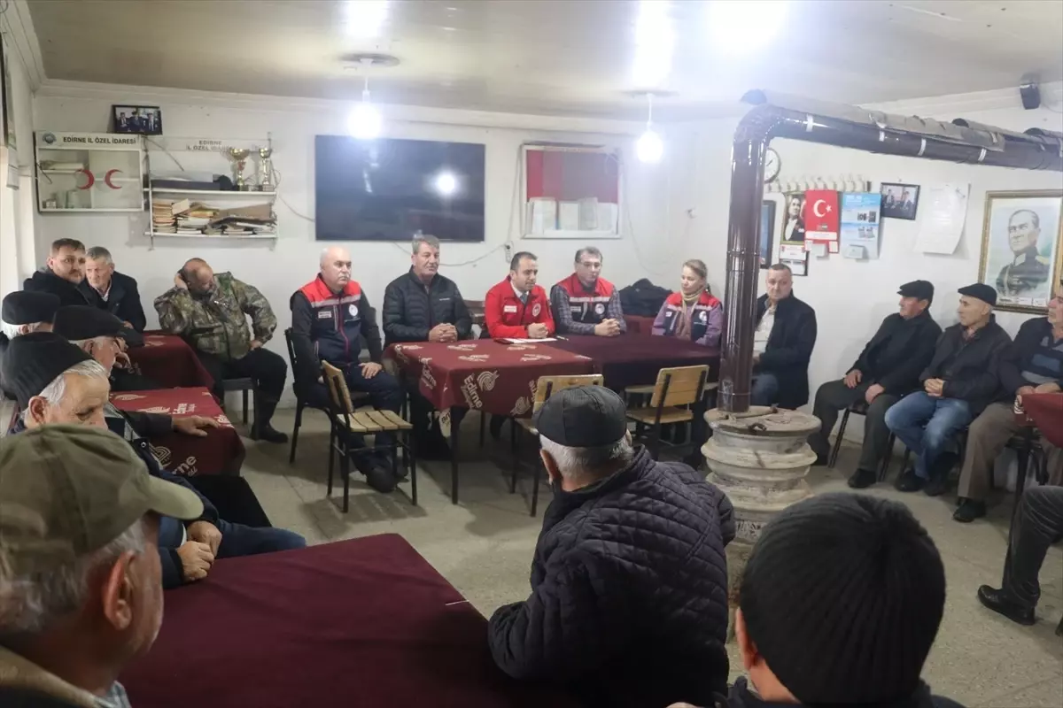 Edirne\'de Üreticilerle Toplantı