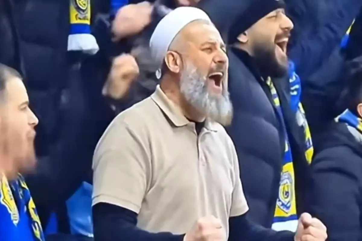 Fenerbahçe maçına damga vuran taraftarın kim olduğu ortaya çıktı