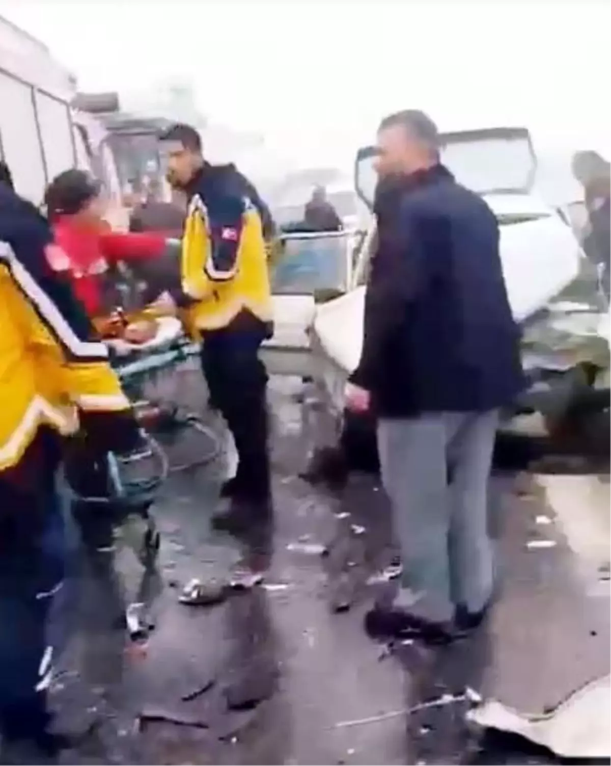 Gaziantep\'te Zincirleme Kaza: 1 Ölü, 6 Yaralı