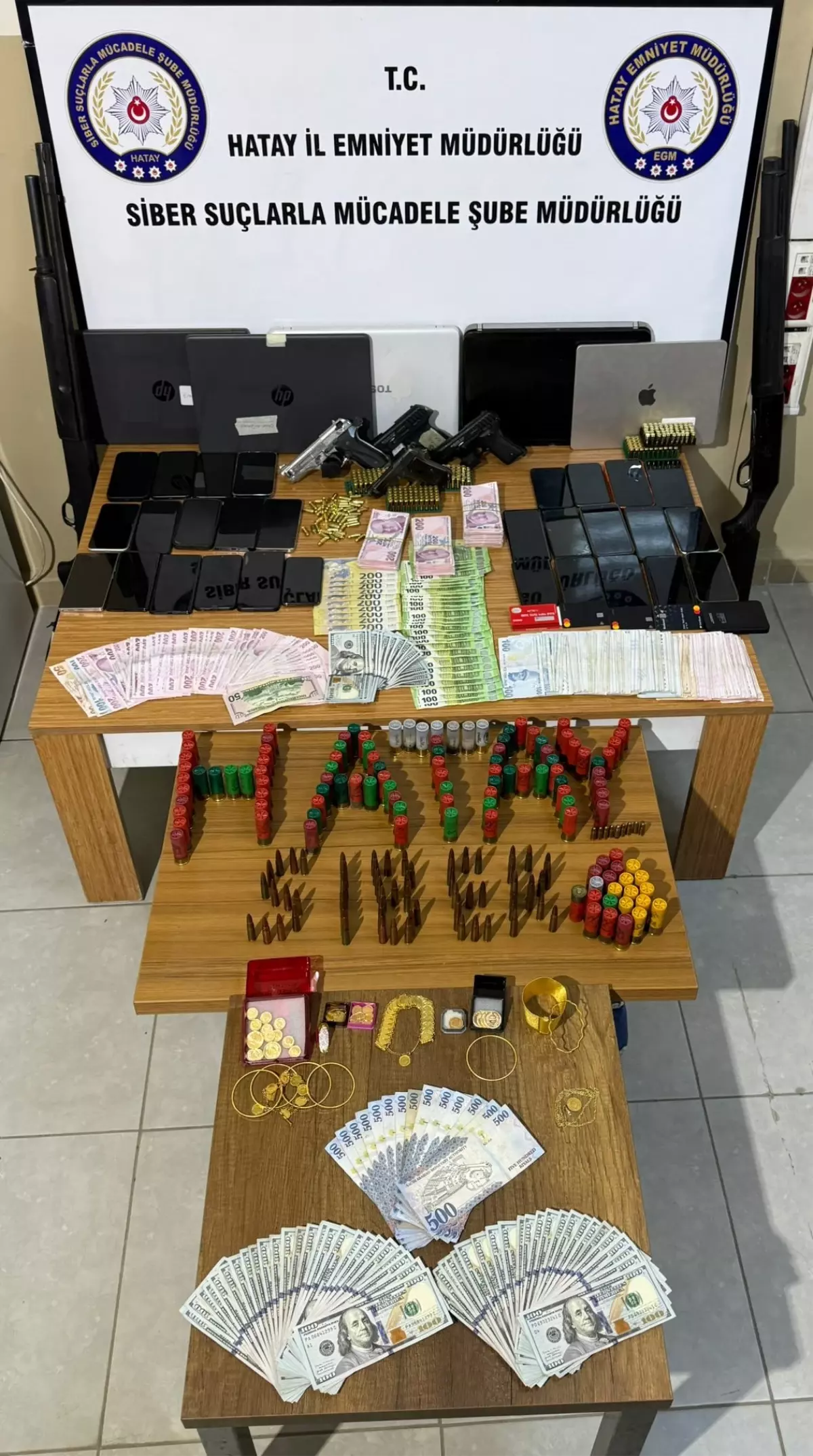 Hatay\'da Yasa Dışı Bahis Operasyonu