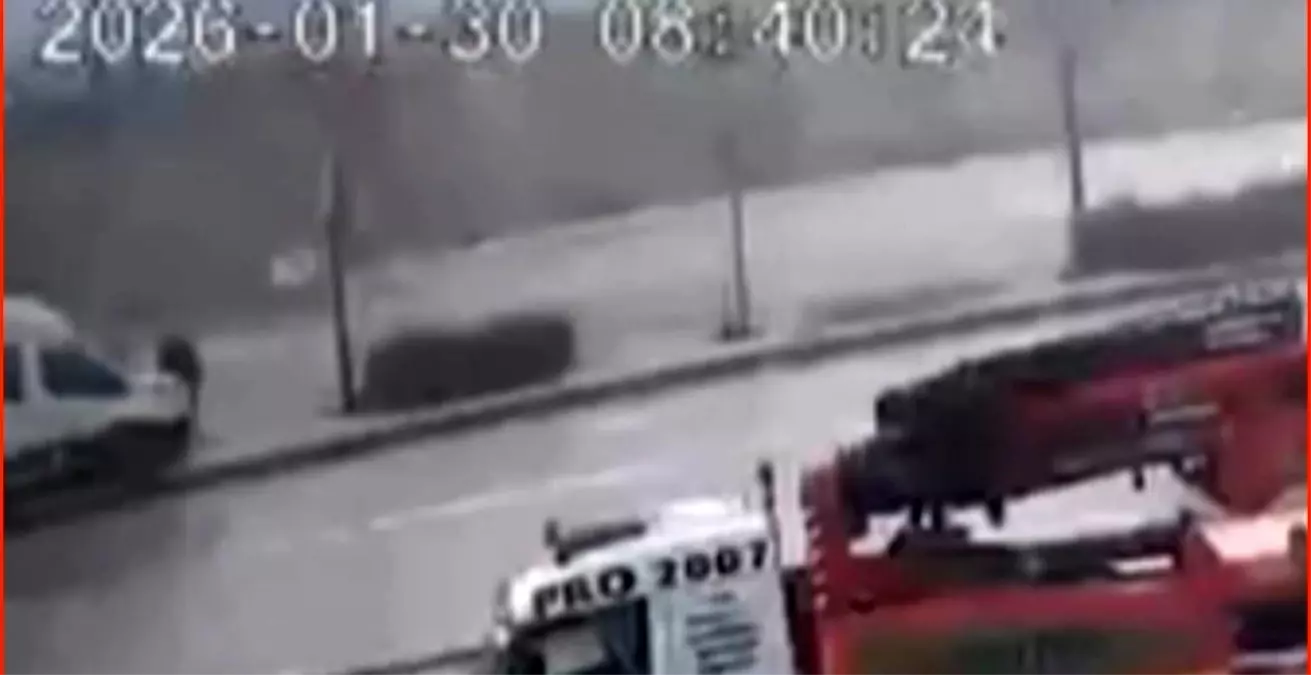 Gaziantep\'te İşçi Servisi Kaza Yaptı