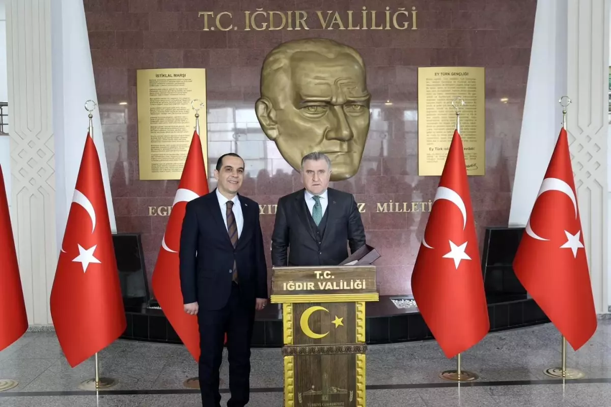 Bakan Bak, Iğdır Valiliği\'ni Ziyaret Etti