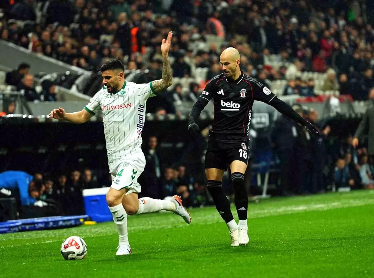 Beşiktaş - Konyaspor Maçı Golsüz Başladı