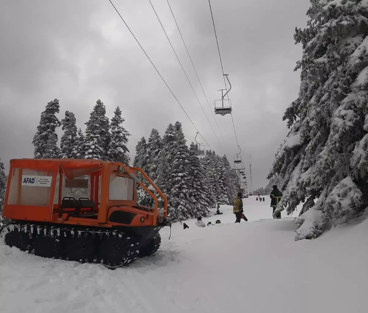 Bursa\'da Telesiyej Arızası: 51 Kişi Kurtarıldı