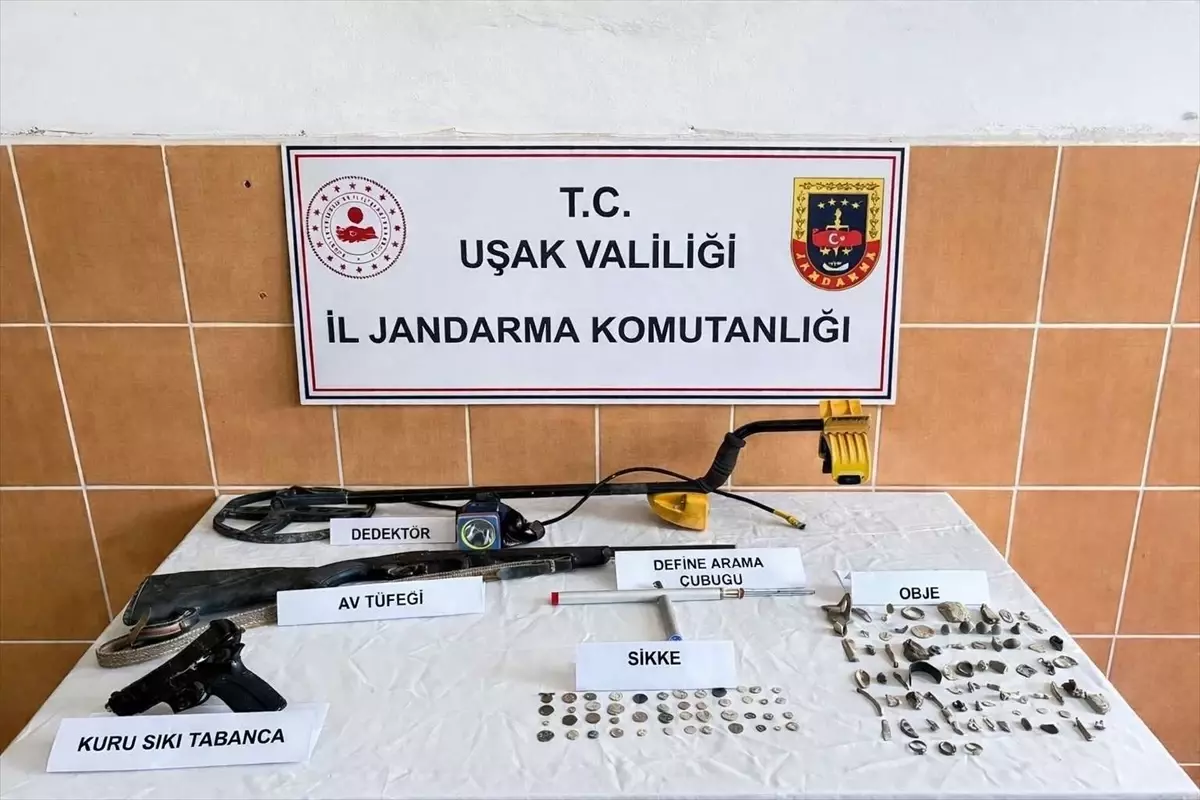 Uşak\'ta Tarihi Eser Operasyonu