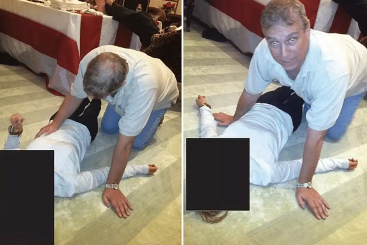 Yeni Epstein belgelerinde şok Prens Andrew detayı! Yerdeki kadının üzerine eğilmiş