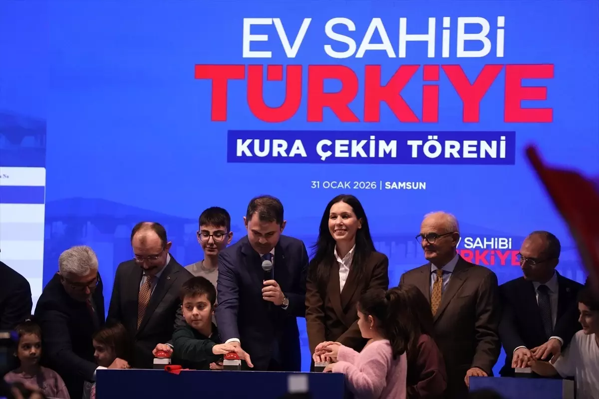Samsun\'da Yüzyılın Konut Projesi\'nde Kura Çekimi Gerçekleştirildi