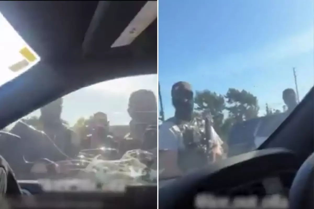 ABD\'de şiddet bitmiyor! Arabanın camını kırarak gözaltına aldılar