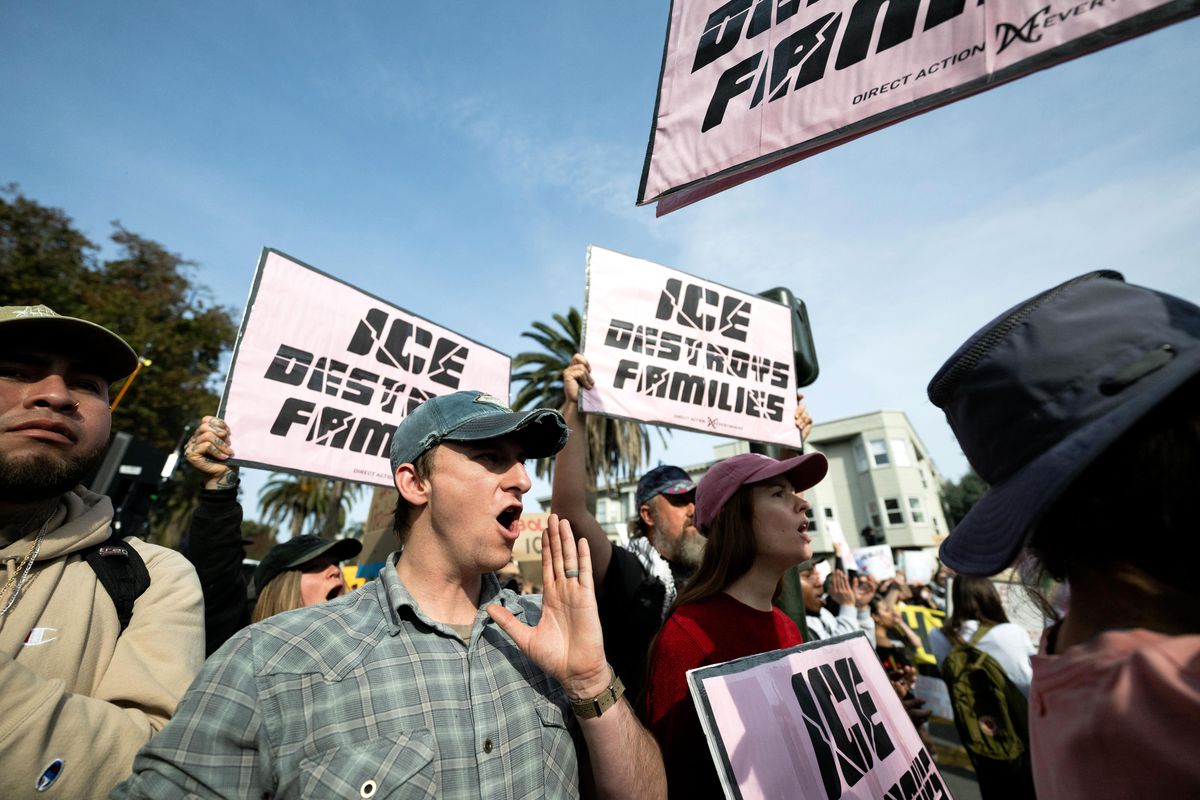 Göçmen Protestoları ABD\'de Yayıldı