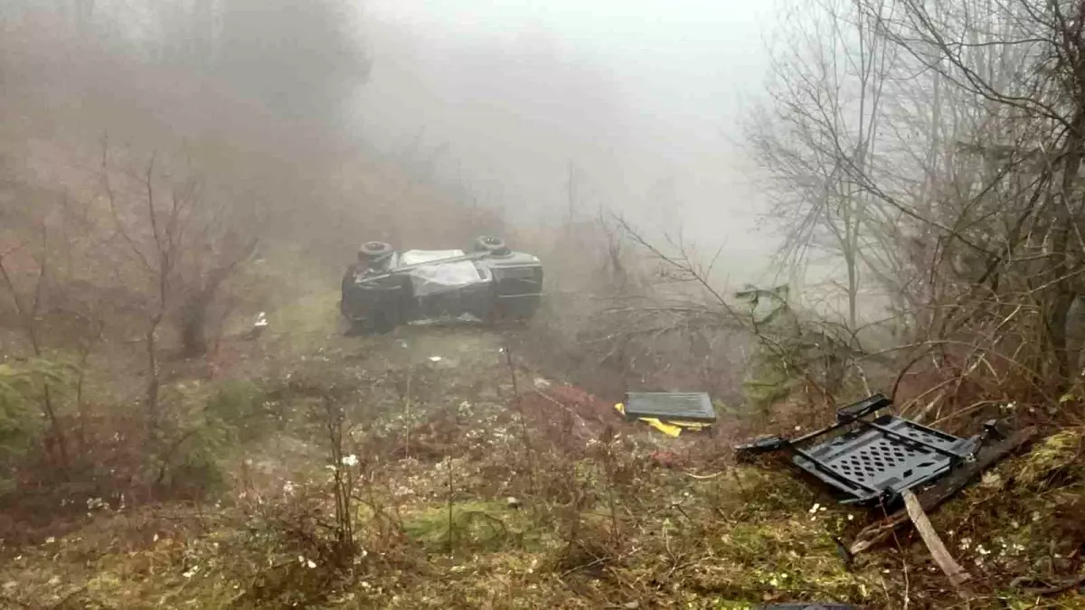 Bartın\'da sis kazası: 4 yaralı