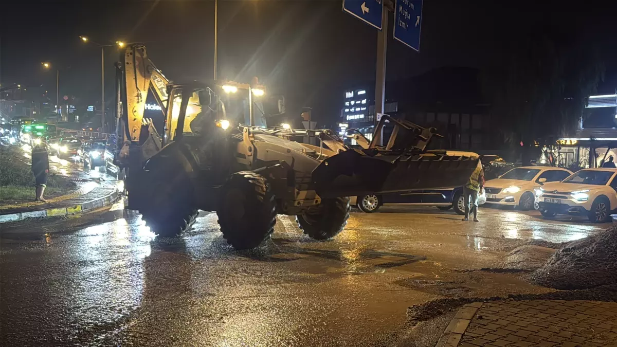 Bodrum\'da Sel: 7 Evi Su Bastı