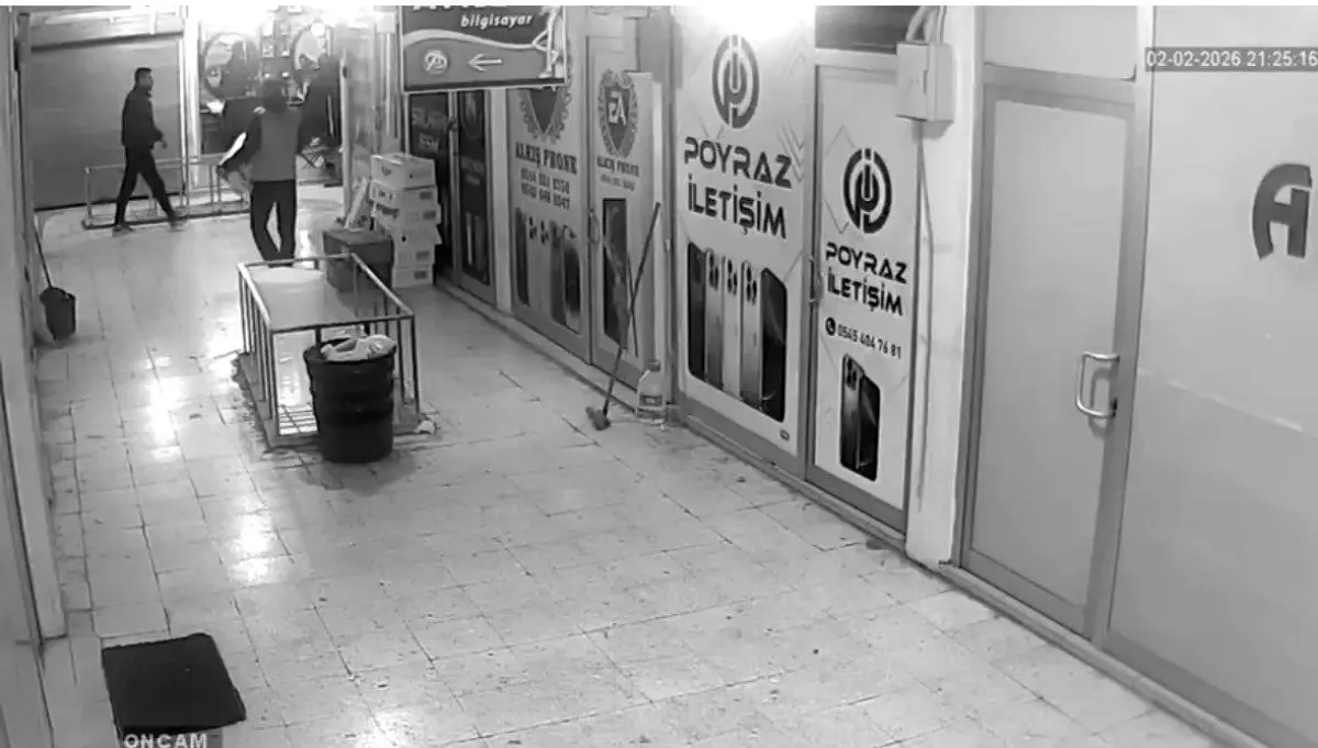 Nusaybin\'de Elektrikli Süpürge Hırsızlığı