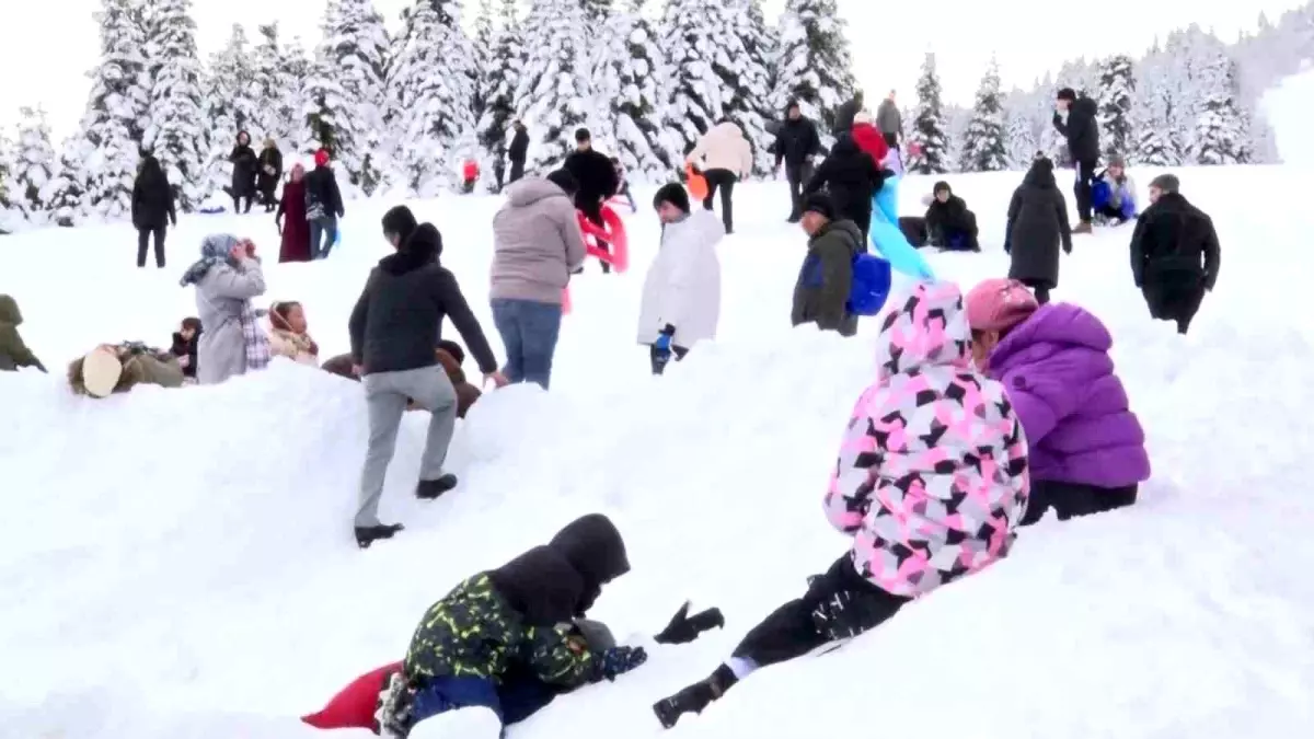 Uludağ\'da Sömestir Yoğunluğu