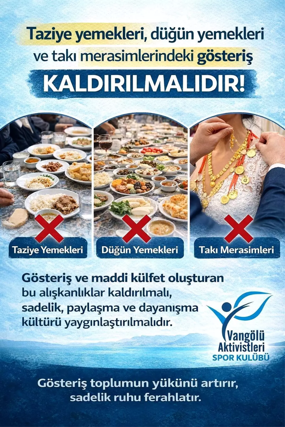 Vangölü Aktivistleri Taziye ve Düğün Geleneğini Sorguladı