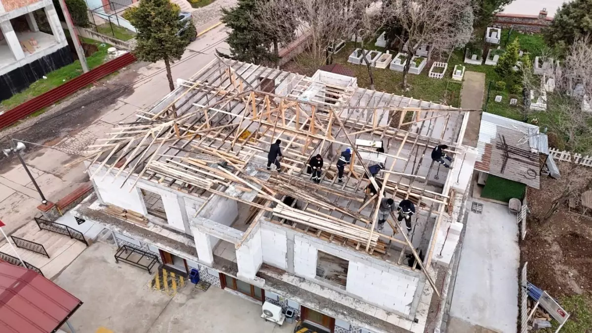 Başkan Kocaman\'dan cenaze hizmetleri binasına inceleme