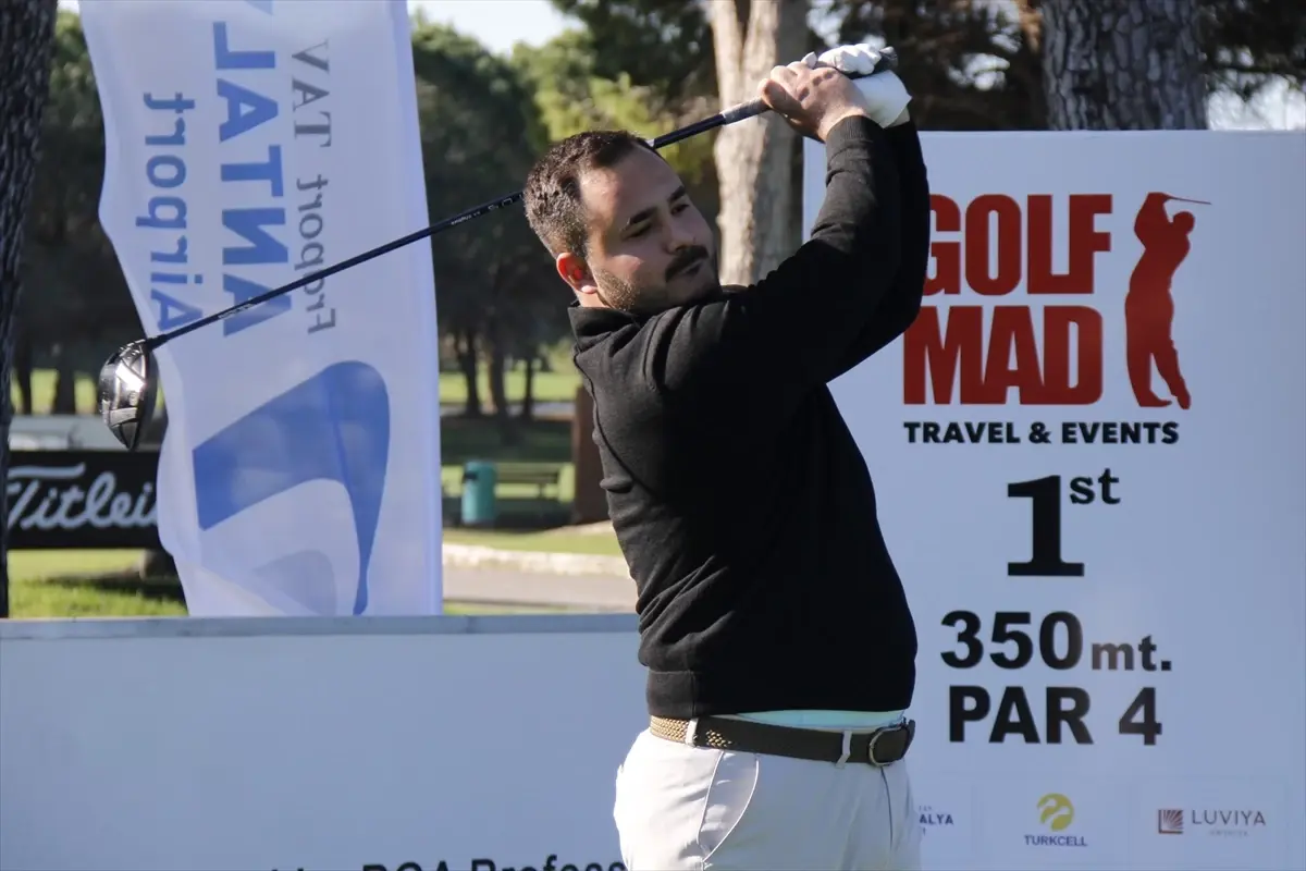 33. Golf Mad Turnuvası Antalya\'da Başladı