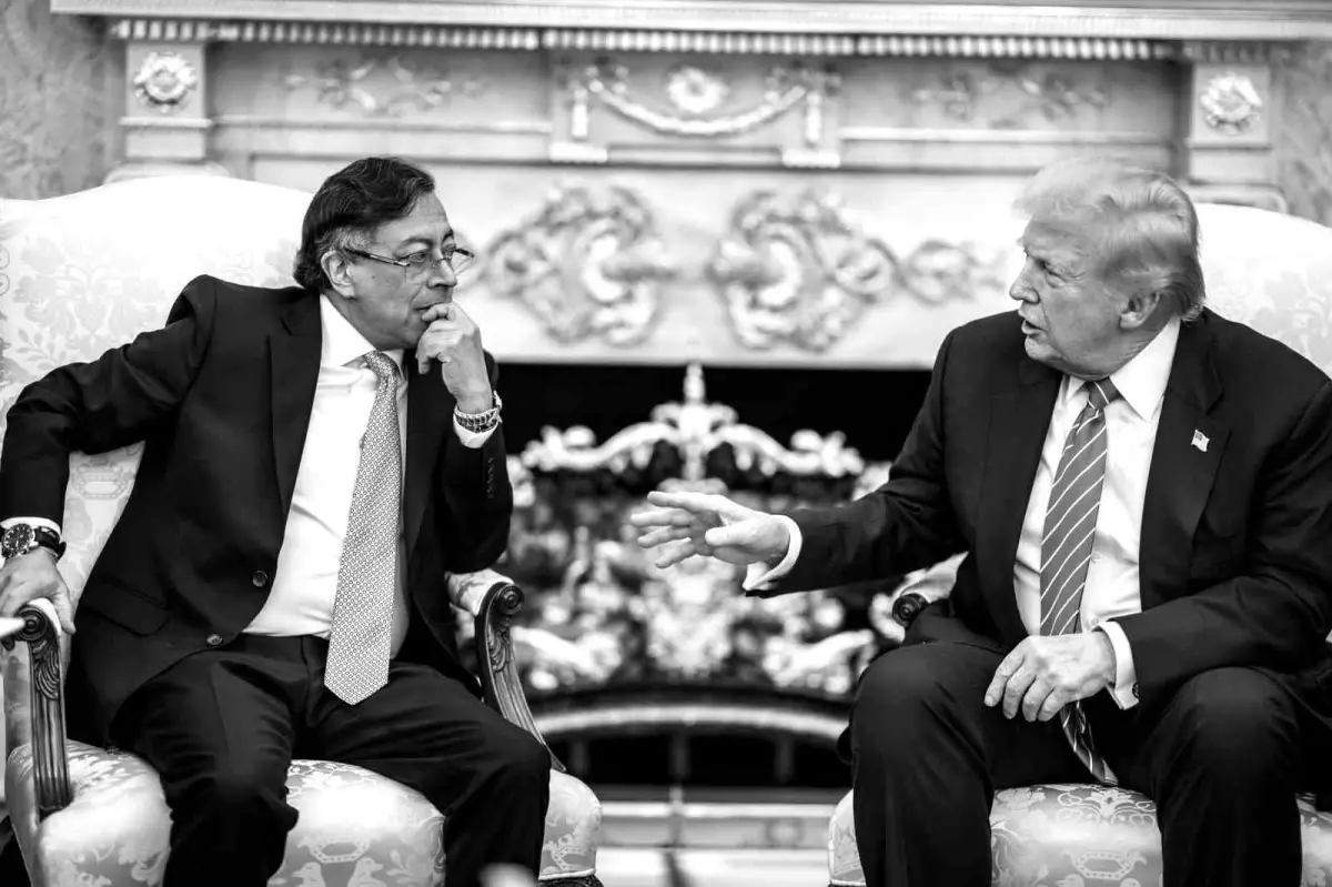 Trump ve Petro Beyaz Saray\'da Görüştü