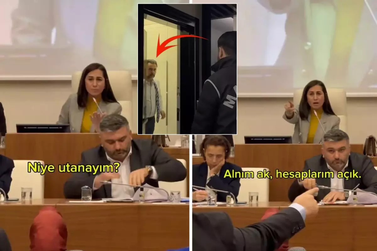 Özlem Gürzel\'in "Kimsenin evinde basılmadım" çıkışı belediye meclisini karıştırdı