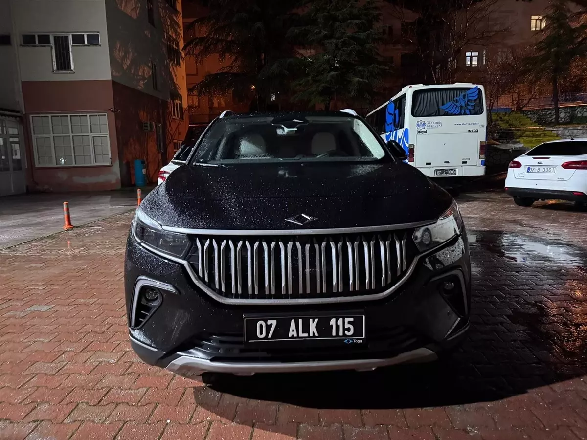 ALKÜ\'den Akseki MYO\'ya Togg Aracı