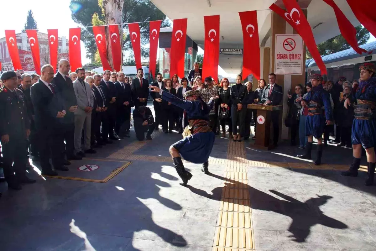 Atatürk\'ün Aydın\'a Gelişinin 95.Yıldönümü törenle kutlandı