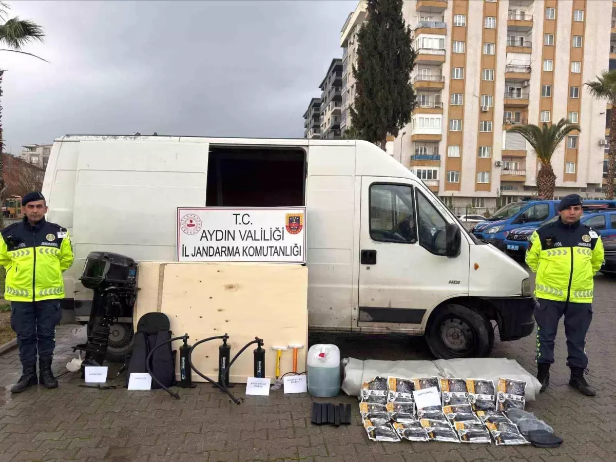 Aydın\'da Düzensiz Göçmen Operasyonu