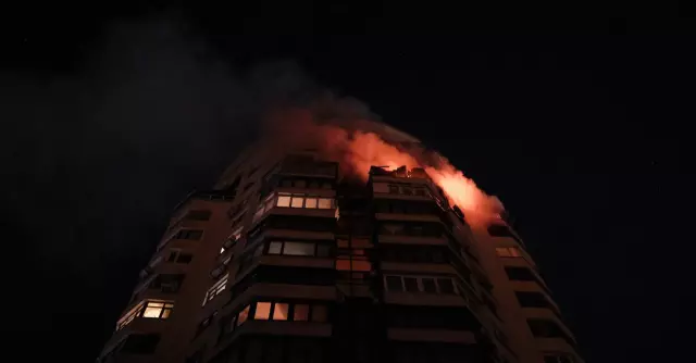 Böylesi görülmedi! Ülkenin başkentini 500 dron ve 65 füzeyle vurdular