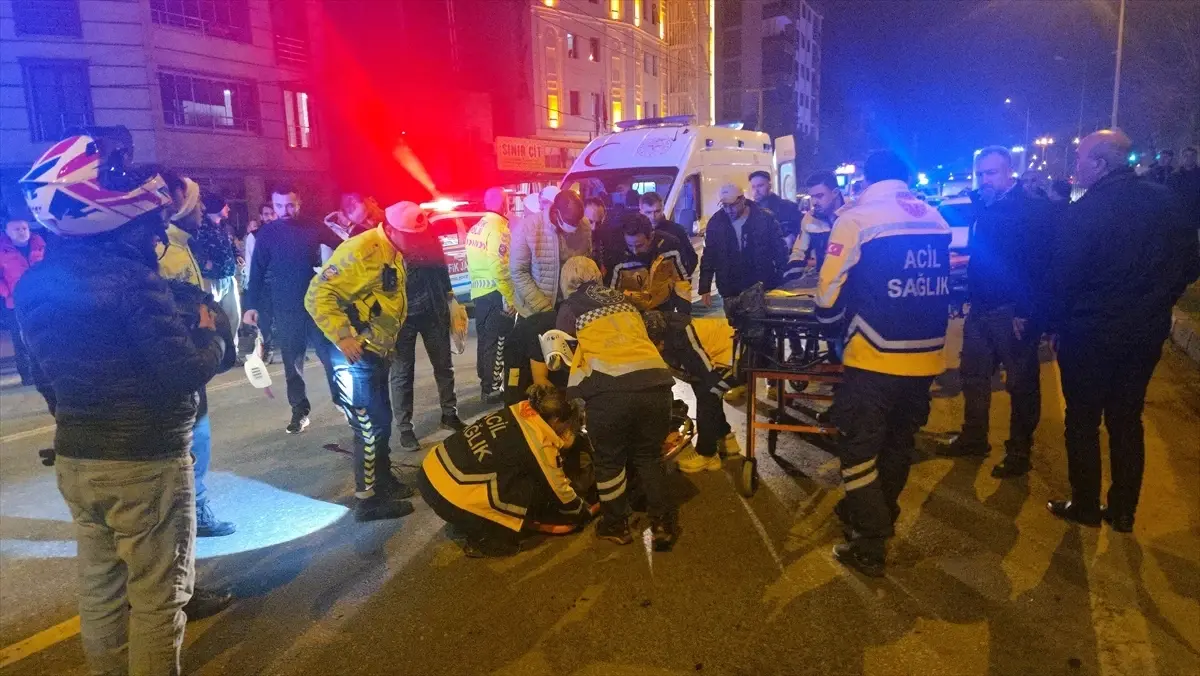 Orhangazi\'de Motosiklet Kazası