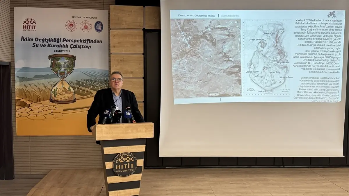 Su ve Kuraklık Çalıştayı Çorum\'da Düzenlendi