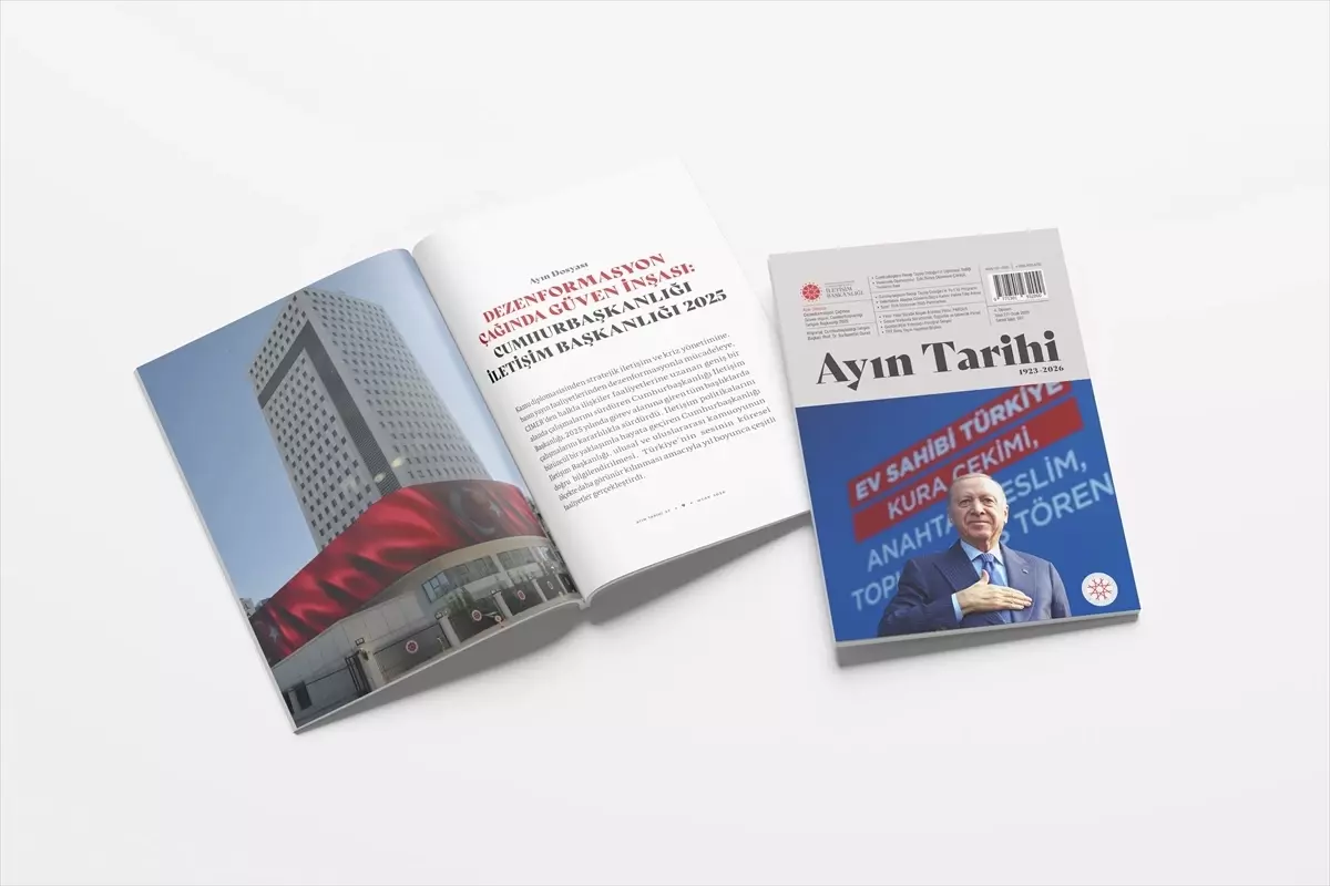 İletişim Başkanlığının "Ayın Tarihi" dergisinin 2026 Ocak sayısı yayımlandı