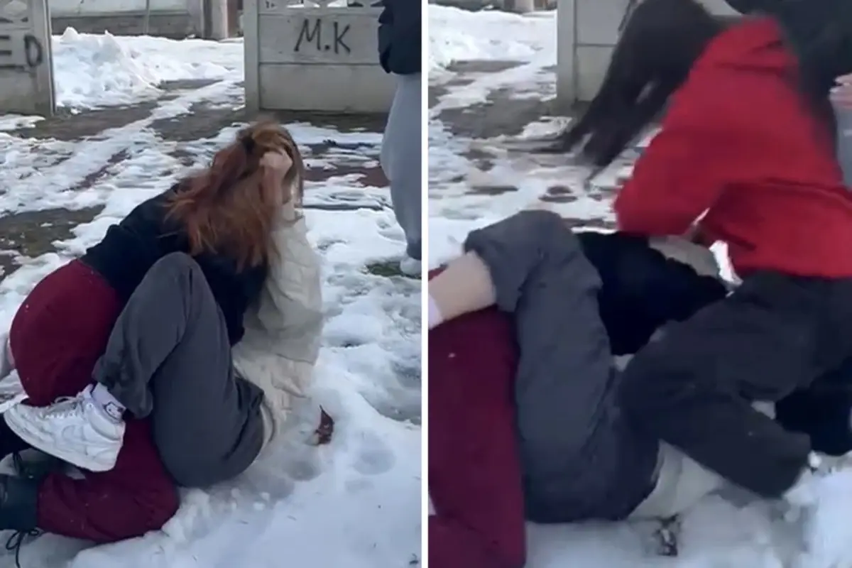 Kız grubundan kan donduran zorbalık! İstediklerini alamayınca şiddete başvurdular