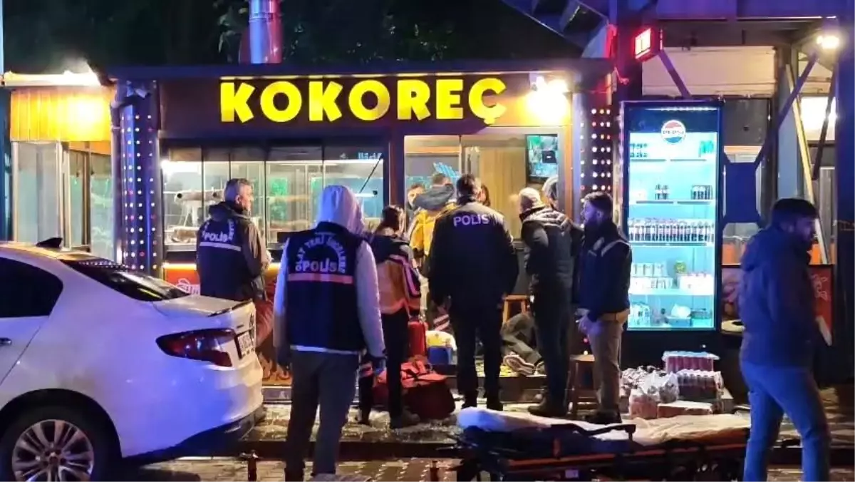 Kokoreççideki cinayet anı kamerada, polis zanlıları 3 saat geçmeden yakaladı