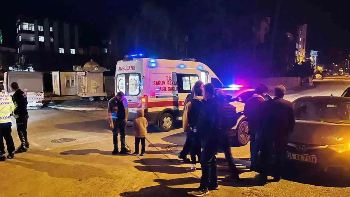 Ünye\'de Trafik Kazası: 2 Yaralı